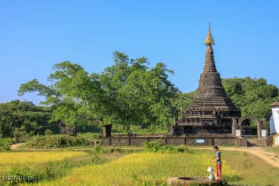 Świątynia w Mrauk U Birma