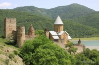 Gruzińska twierdza Ananuri