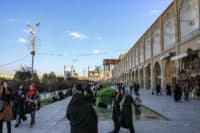 Na placu Immama w Isfahan