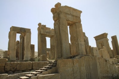 Ruiny Persepolis w Iranie