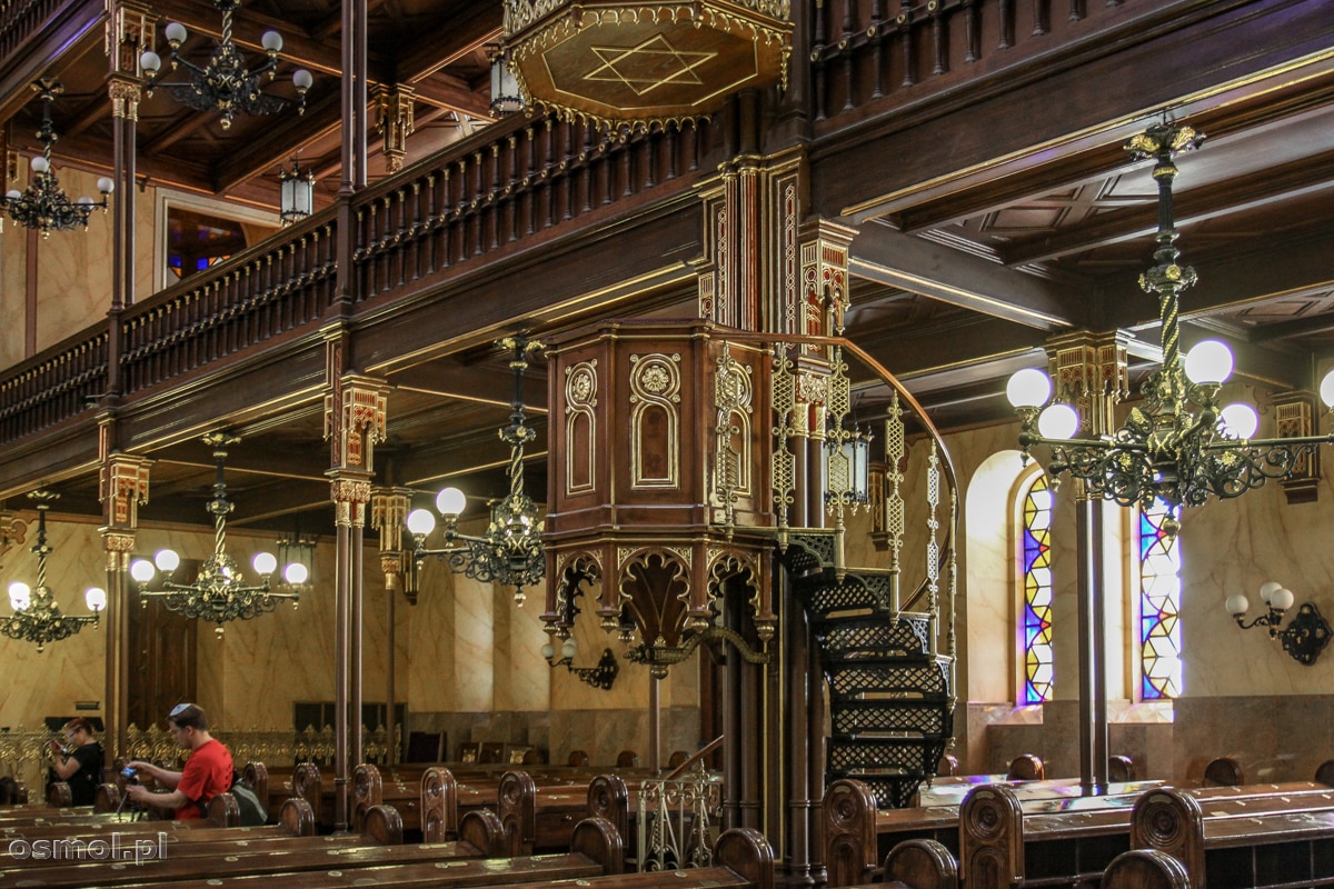 Ambona nie jest standardowym wyposażeniem każdej synagogi. W Wielkiej Synagodze w Budapeszcie są nawet dwie