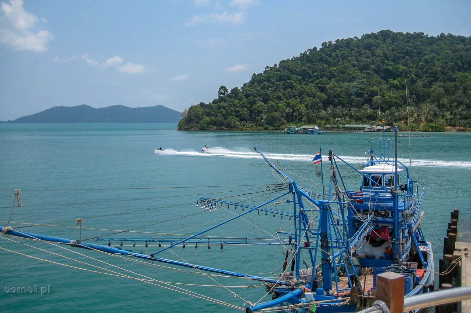 Kuter rybacki w Tajlandii