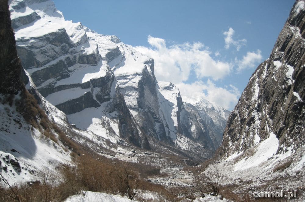Szlak trekkingowy w Nepalu do Annapurna Base Camp