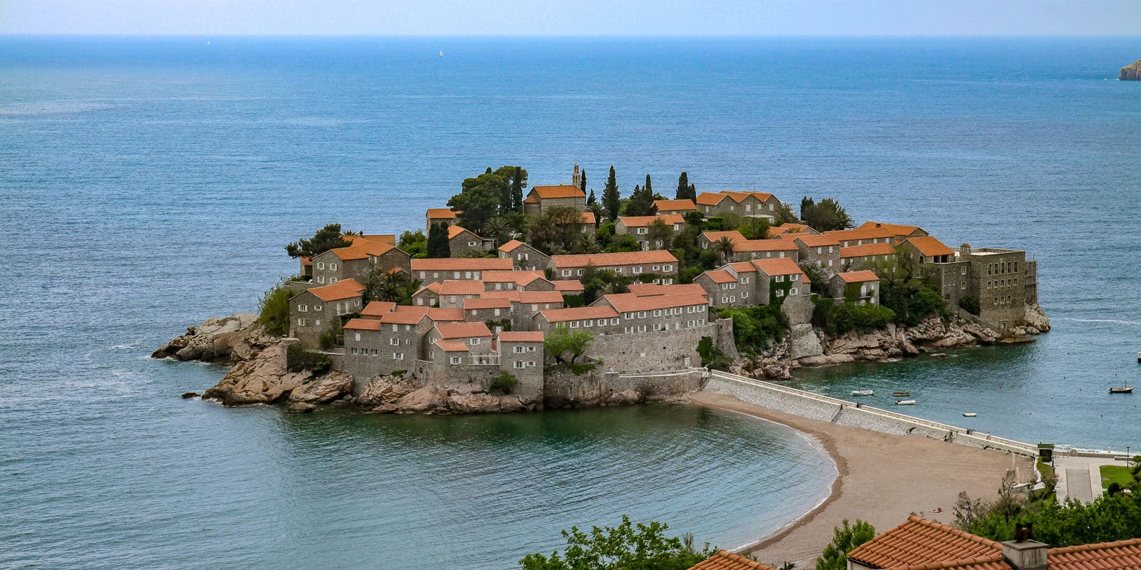 Wyspa Święty Stefan w Czarnogórze