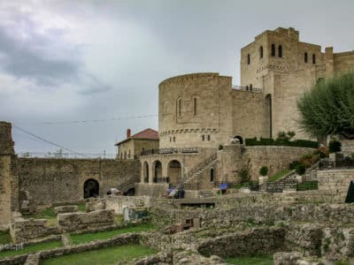 Zamek Skanderbega w Kruji