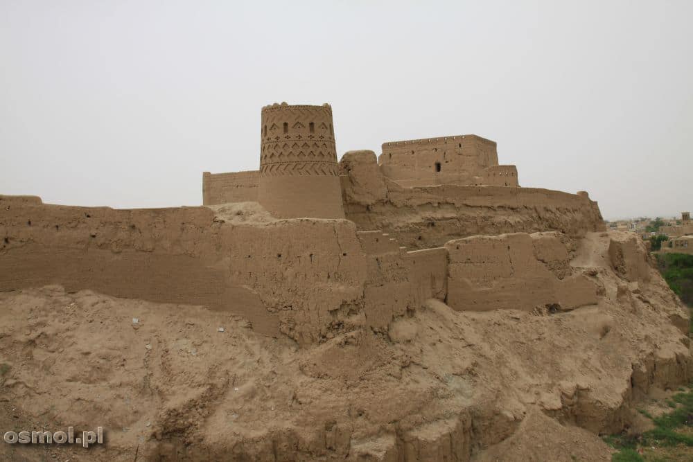 Starożytna forteca w Meybod. Iran