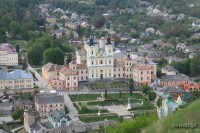 Panorama Krzemieńca. Widok na stare centrum