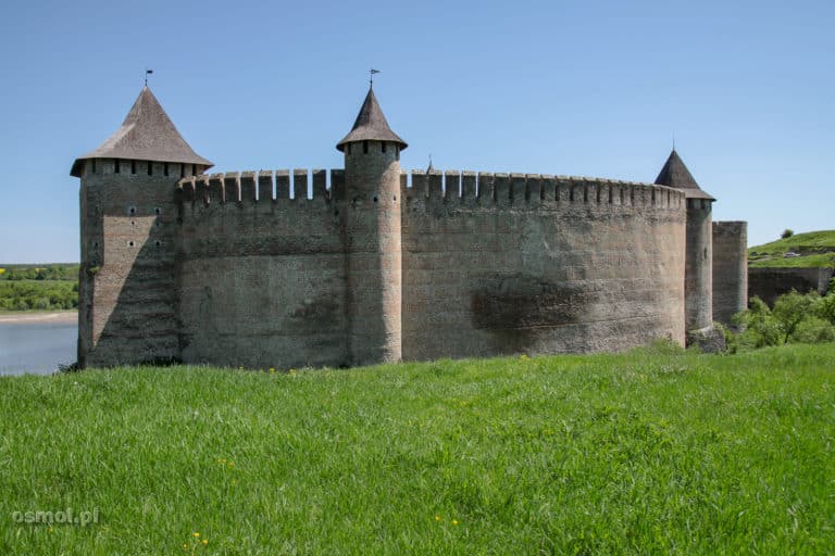 Chocim - zamek i historyczna twierdza na Ukrainie