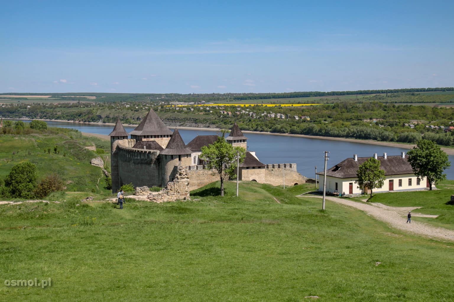 Chocim - zamek i historyczna twierdza na Ukrainie
