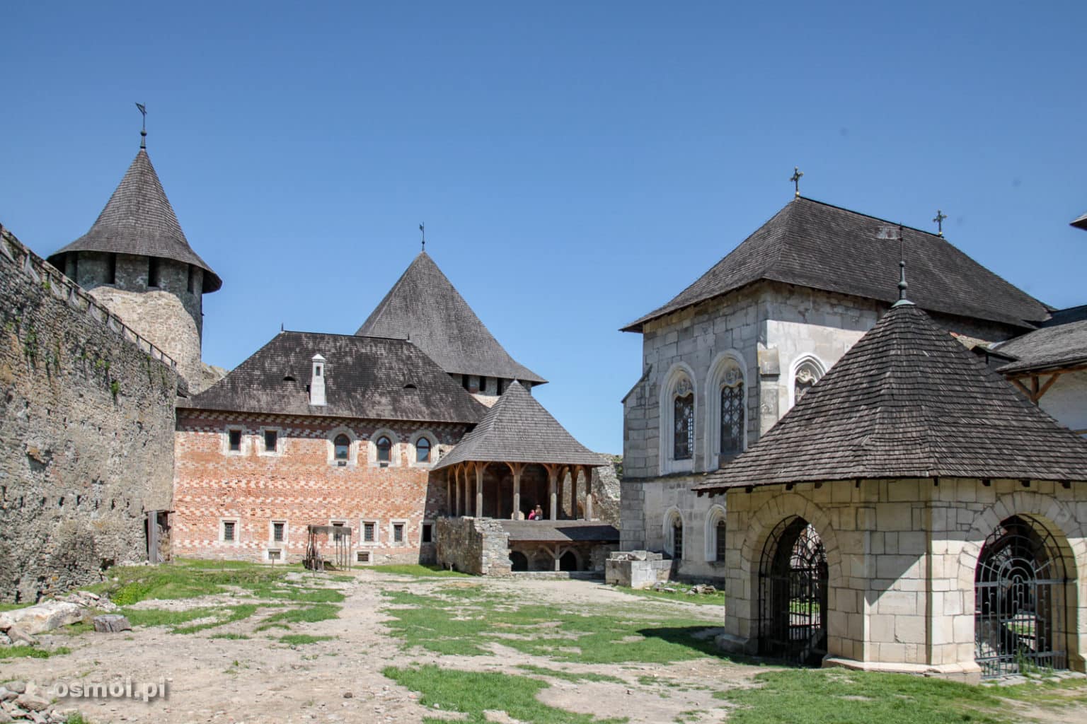Chocim - zamek i historyczna twierdza na Ukrainie