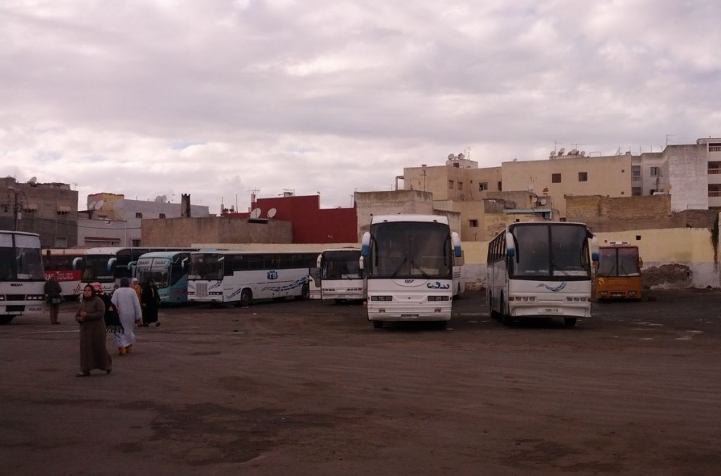 Dworzec autobusowy Maroko