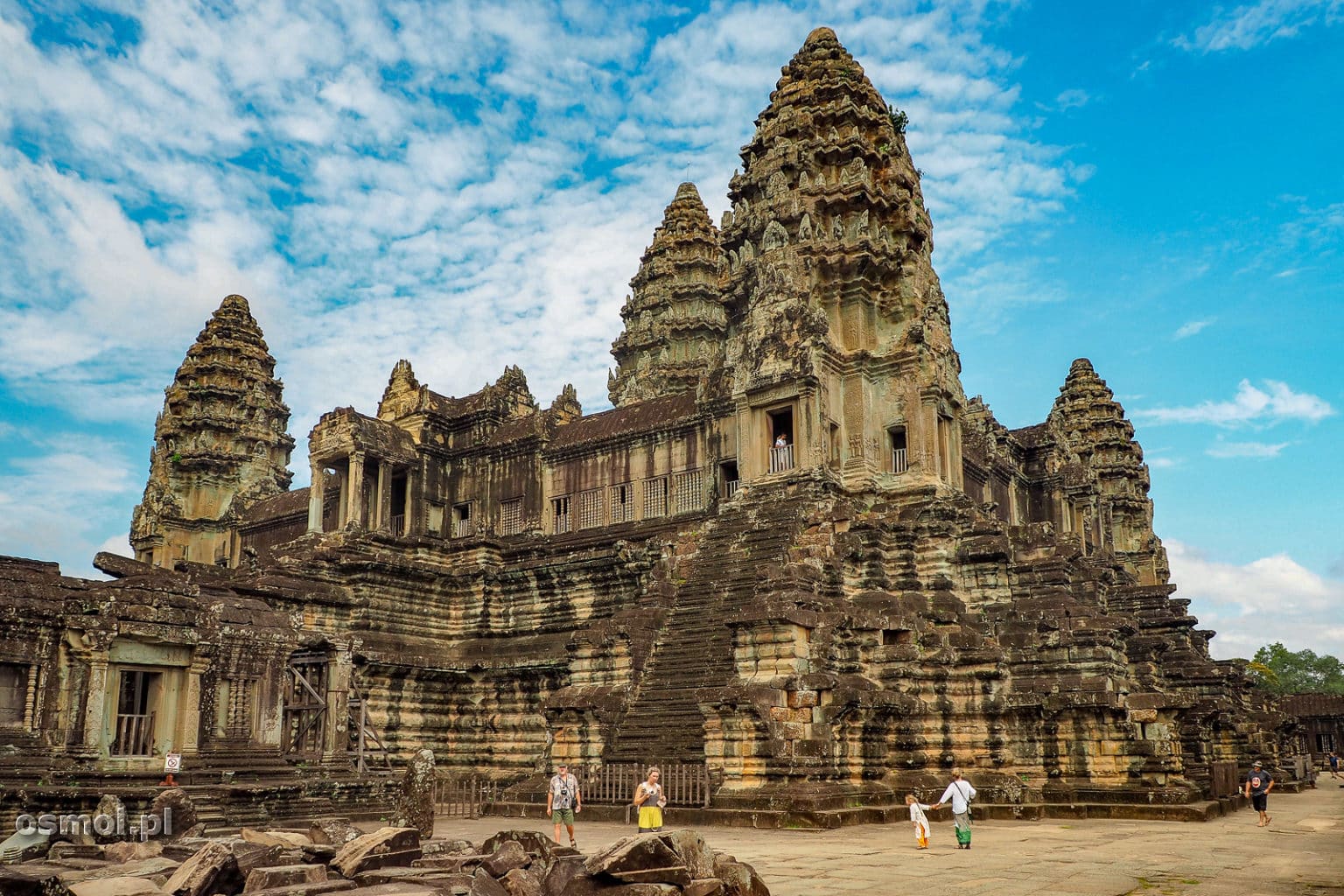 Symbol Góry Meru w Angkor Wat