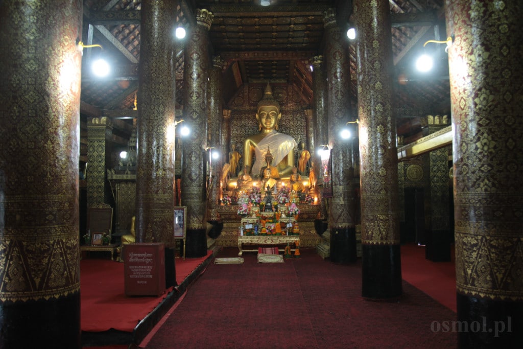 Swiatynia Wat Xieng Thong Luang Pragang