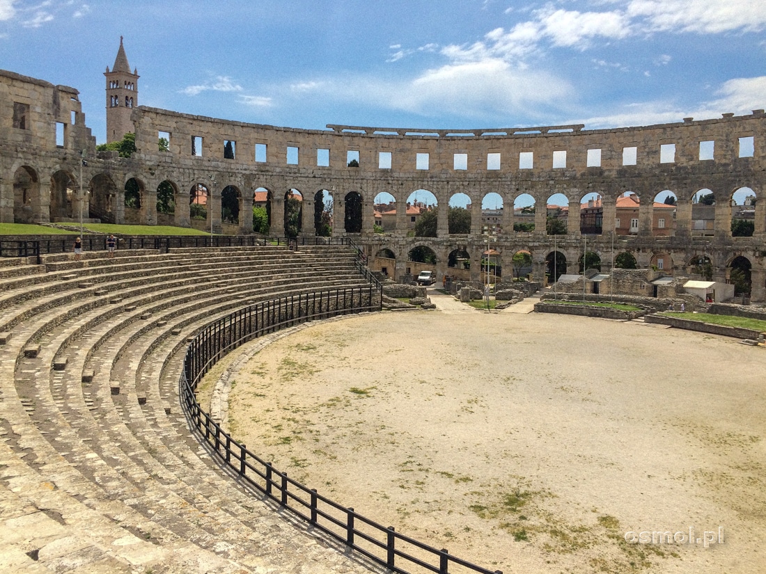 Arena amfiteatru w Puli.