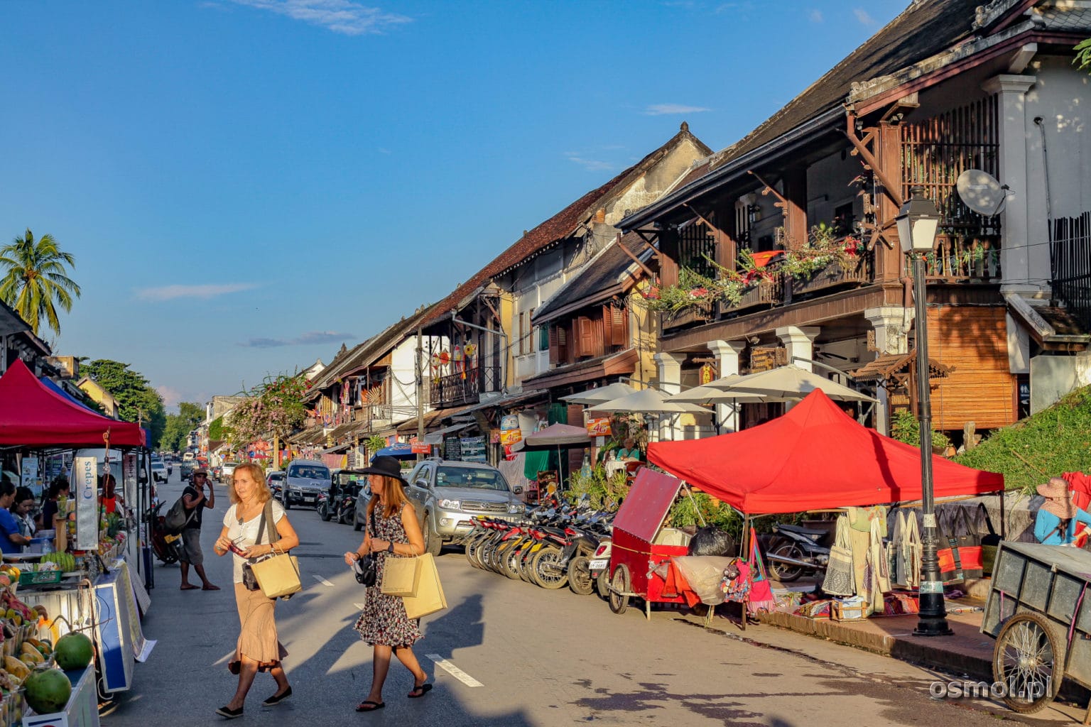 Główna ulica Luang Prabang