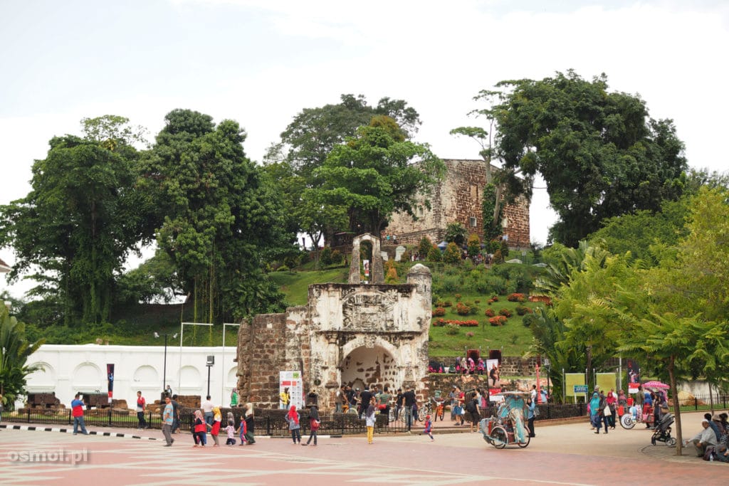 Malakka widok na Fort Famosa