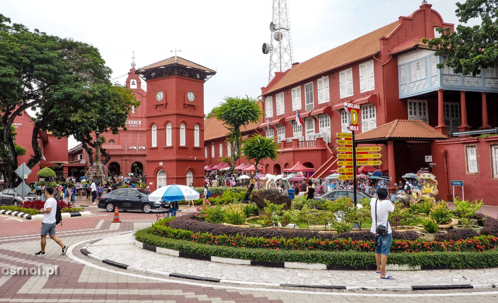 Malaka Malezja Plac Czerwony
