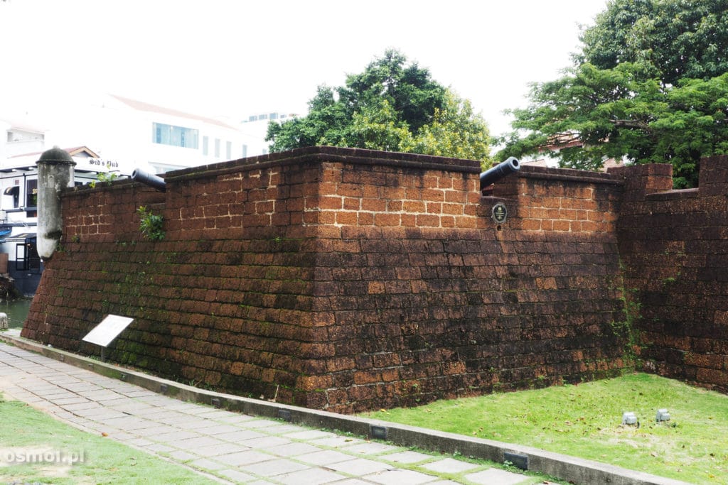 Malakka dawne mury obronne