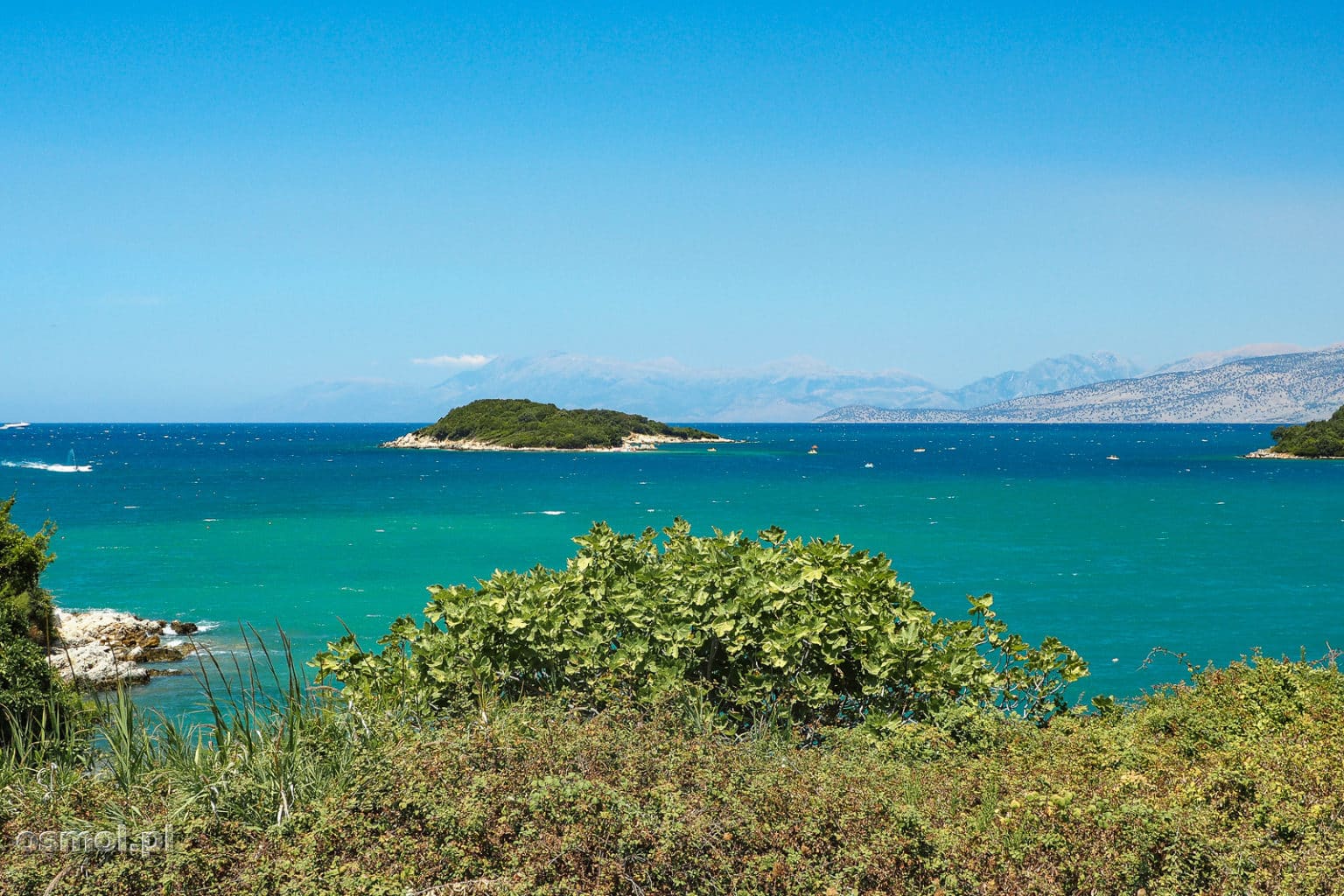 Morze Jońskie w Ksamilu Albania