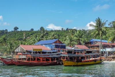 Przystań w Koh Touch na Koh Rong