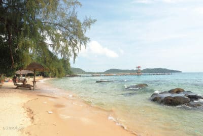Jedna z wielu plaż na Koh Rong