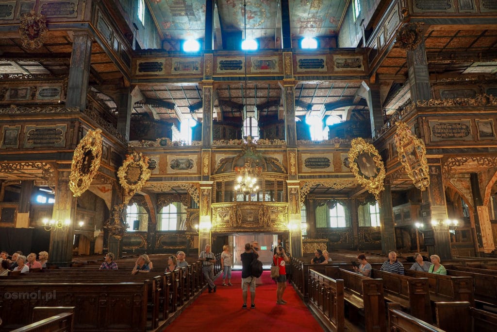 Wnętrze Kościoła Pokoju w Świdnicy