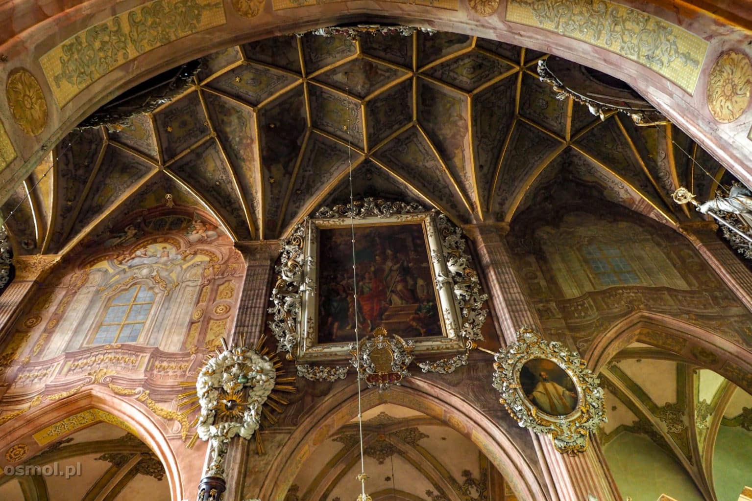 Sklepienie katedry w Świdnicy