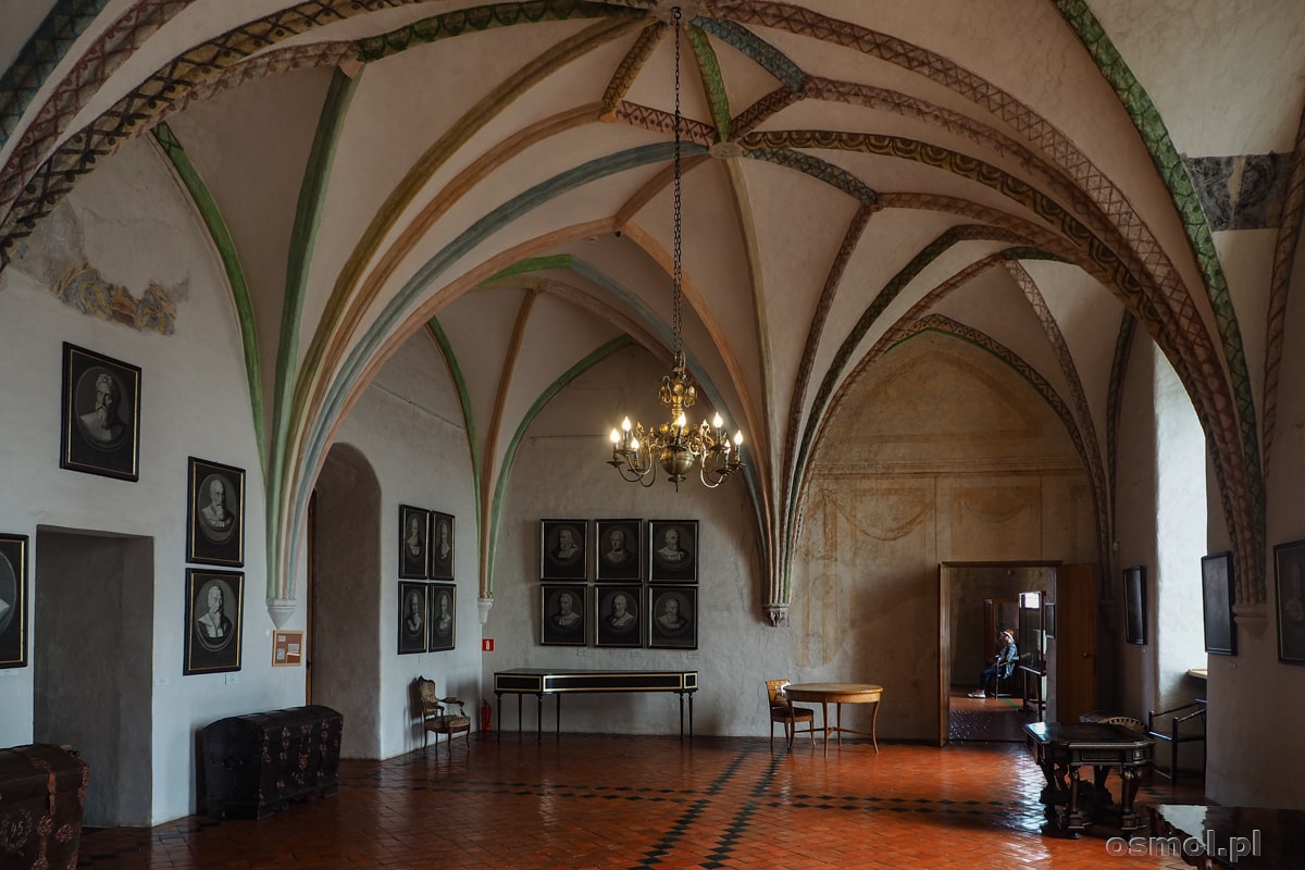 Sala audiencyjna w zamku biskupów warmińskich w Lidzbarku Warmińskim