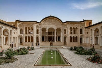 Tabatabaei. Zabytkowy pałac w Kashan