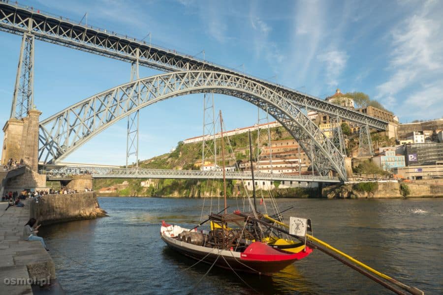 Most Ponte Dom Luis I w Porto