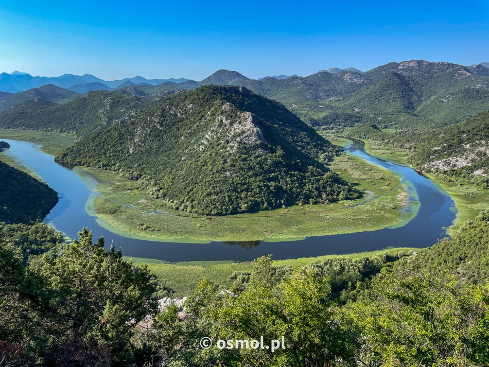 Zakole rzeki Rijeka Crnojevića