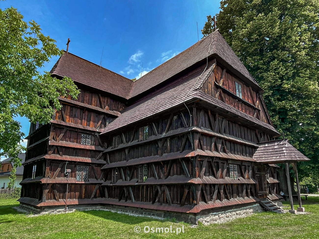 Kościół artykularny w Hronseku. Drewniane arcydzieło, które przetrwało stulecia