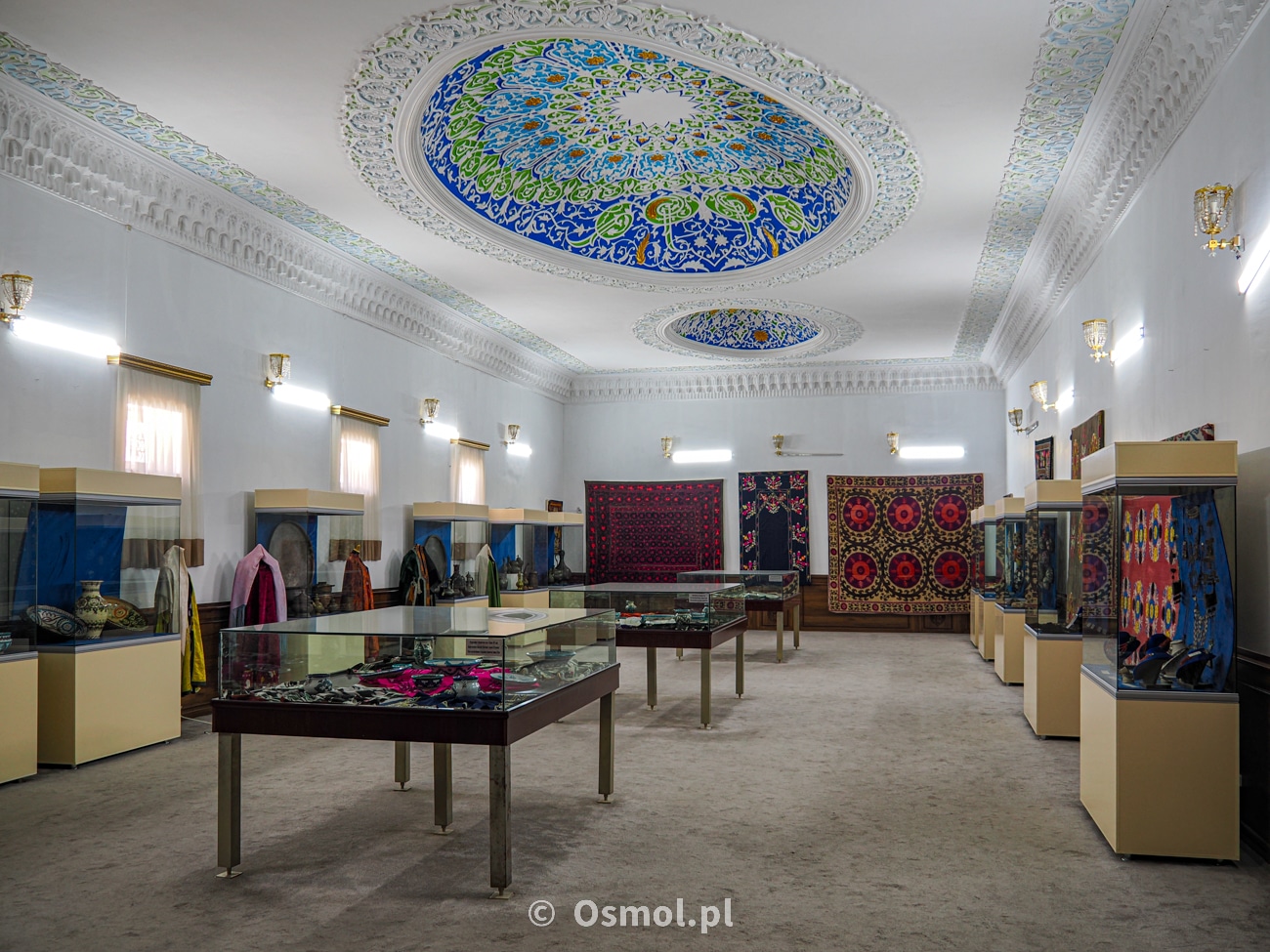 Sala muzealna przy meczecie piątkowym