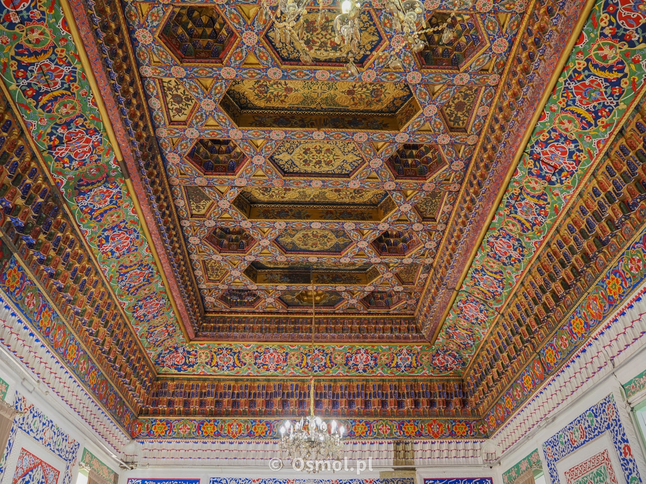 Sufity to najpiękniejsza część w pałacu Makieta pokazująca